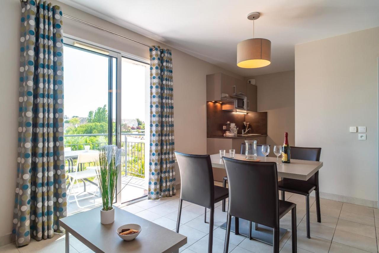 Les Thermes 521 - Appt Proche Plage Avec Piscine Partagee Concarneau Luaran gambar