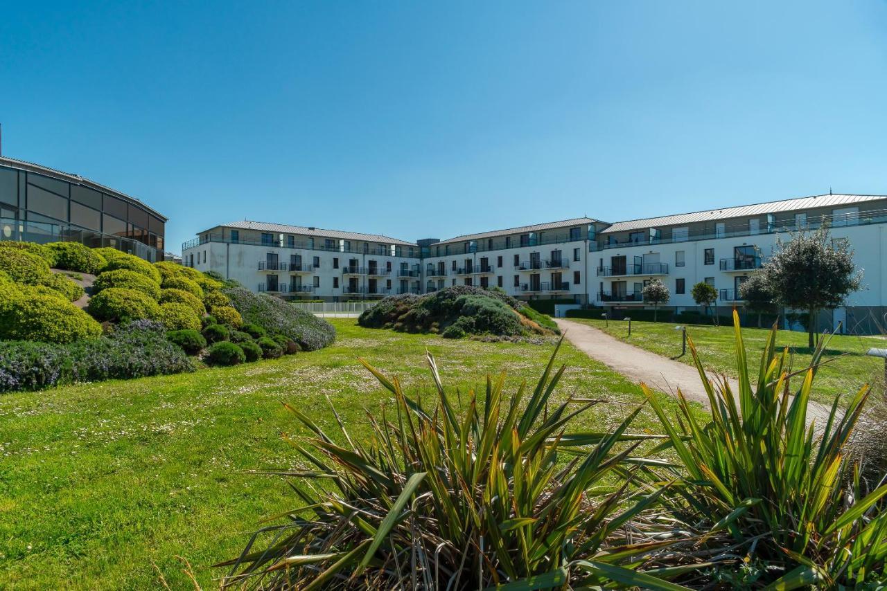 Les Thermes 521 - Appt Proche Plage Avec Piscine Partagee Concarneau Luaran gambar