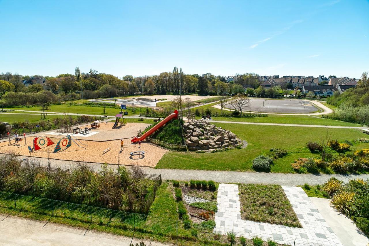 Les Thermes 521 - Appt Proche Plage Avec Piscine Partagee Concarneau Luaran gambar